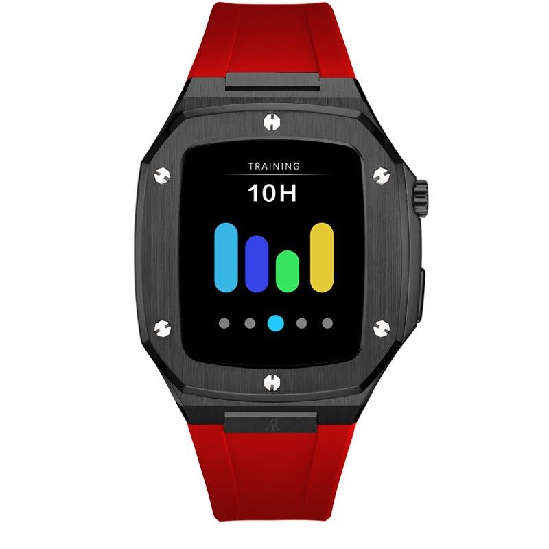 All black smartwatch case by ASOROCK WATCHES