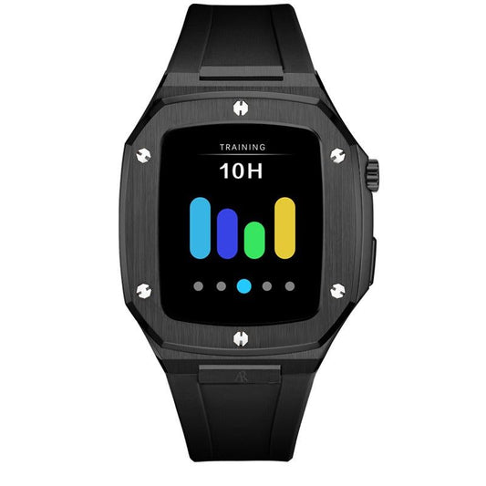 All black smartwatch case by ASOROCK WATCHES